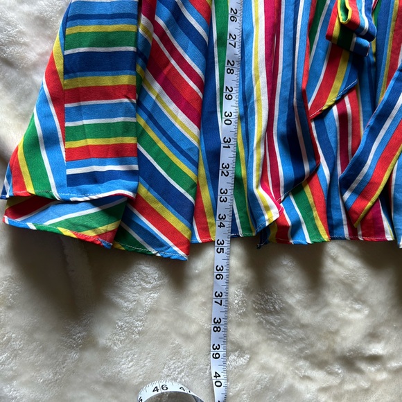 DO+BE Multicolor Striped Dress size large - Picture 4 of 7